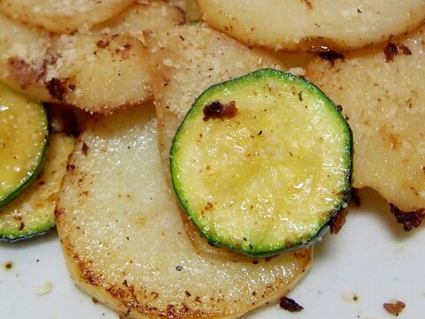 ズッキーニとじゃがいものチーズソテー レシピ 作り方 By まるっとまる 楽天レシピ